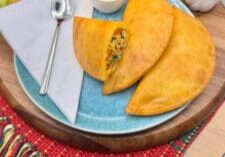 Shredded chicken empanadas