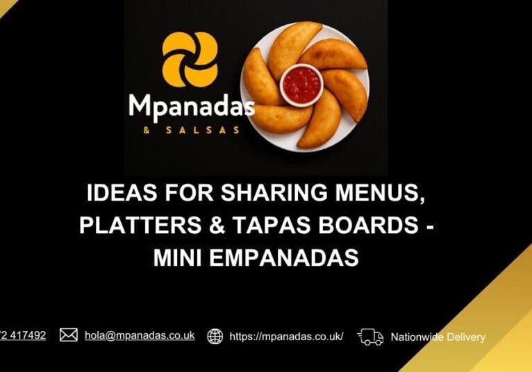 Ideas for Sharing Menus, Platters & Tapas Boards - Mini Empanadas-Mpanadas & Salsas