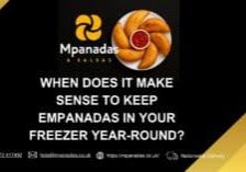 When Does It Make Sense to Keep Empanadas in Your Freezer Year-Round-Mpanadas & Salsas