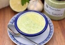A photo of Mpanadas Garlic Salsa Dipping Sauce for Empanadas